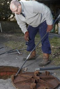 water lines and hydrants