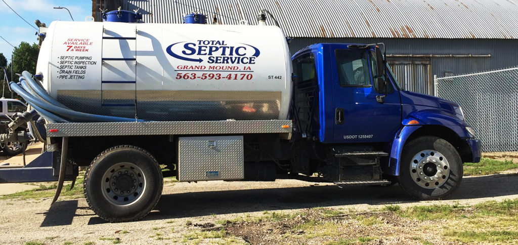 Total Septic Service Truck
